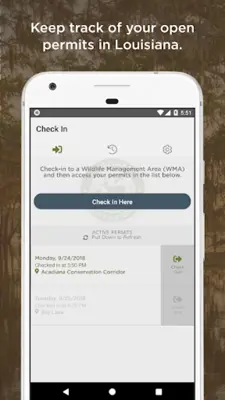 LDWF Check In/Check Out android App screenshot 8